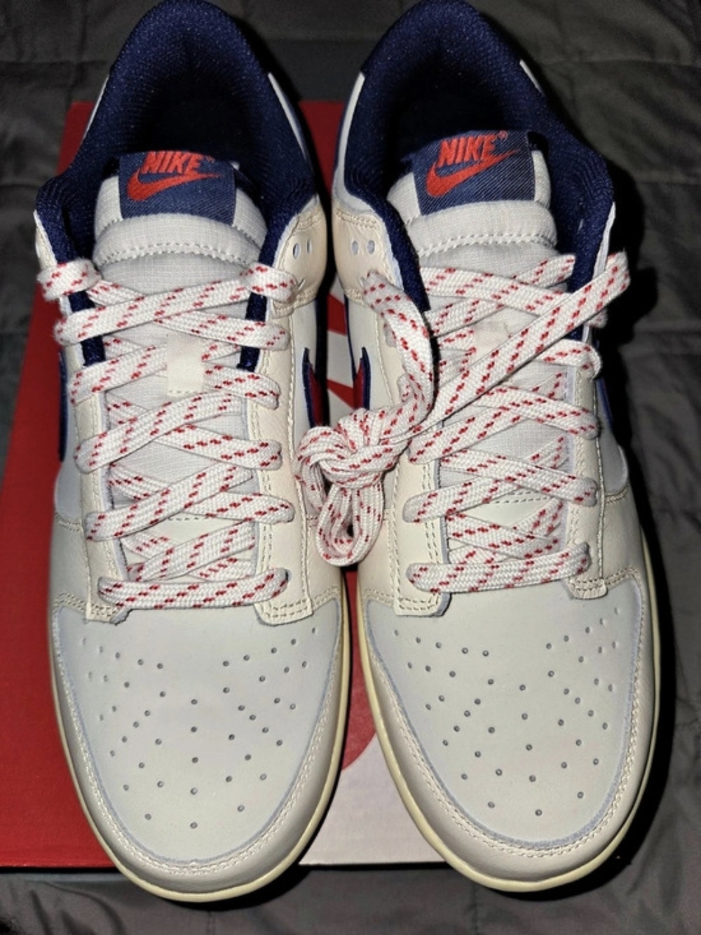 Nike Dunk Low Retro SE White Red US 10